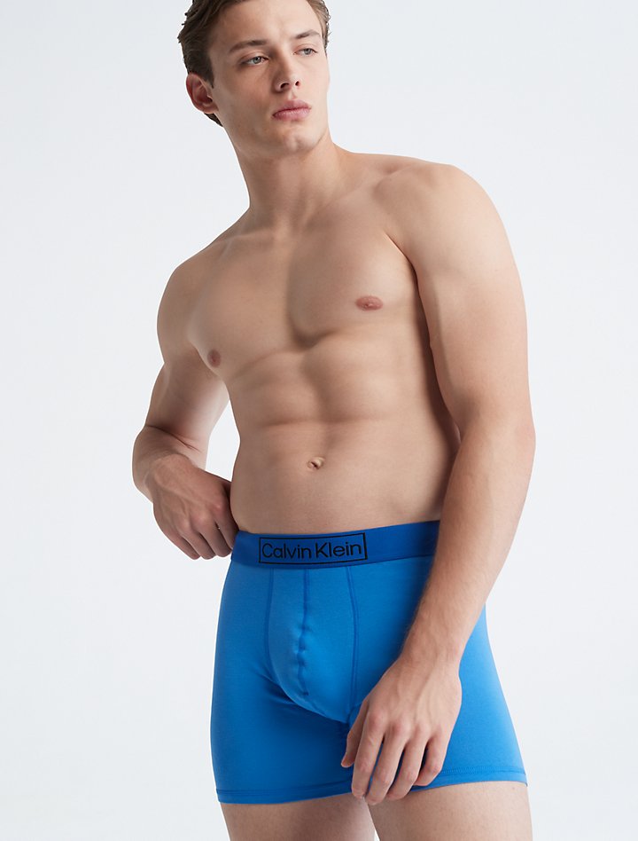 Reimagined Heritage Cotton 3-Pack Boxer Brief - Premium Boxer Briefs from Calvin Klein - Just $49.50! Shop now at Byron's Britches