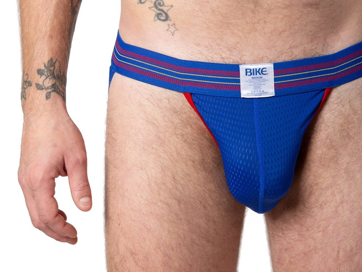 Mesh Jockstrap Royal Blue - Premium Jockstraps from Bike Athletic - Just $28.00! Shop now at Byron's Britches
