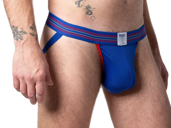 Mesh Jockstrap Royal Blue - Premium Jockstraps from Bike Athletic - Just $28.00! Shop now at Byron's Britches
