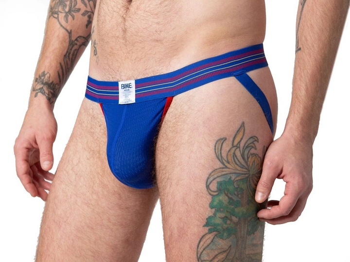 Mesh Jockstrap Royal Blue - Premium Jockstraps from Bike Athletic - Just $28.00! Shop now at Byron's Britches