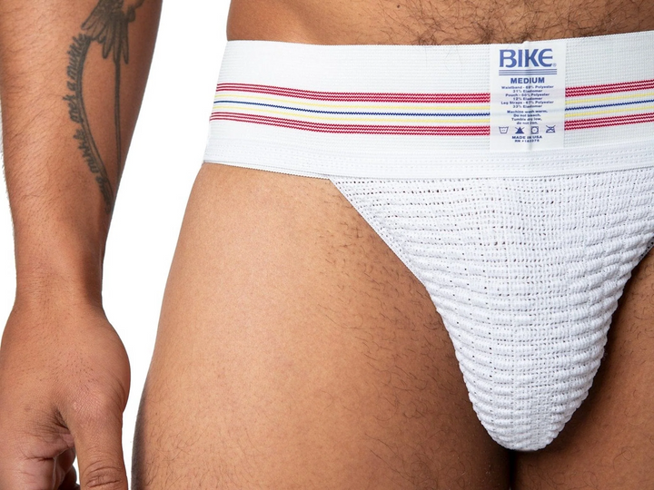Original #10 Jockstrap White - Premium Jockstraps from Bike Athletic - Just $25.00! Shop now at Byron's Britches