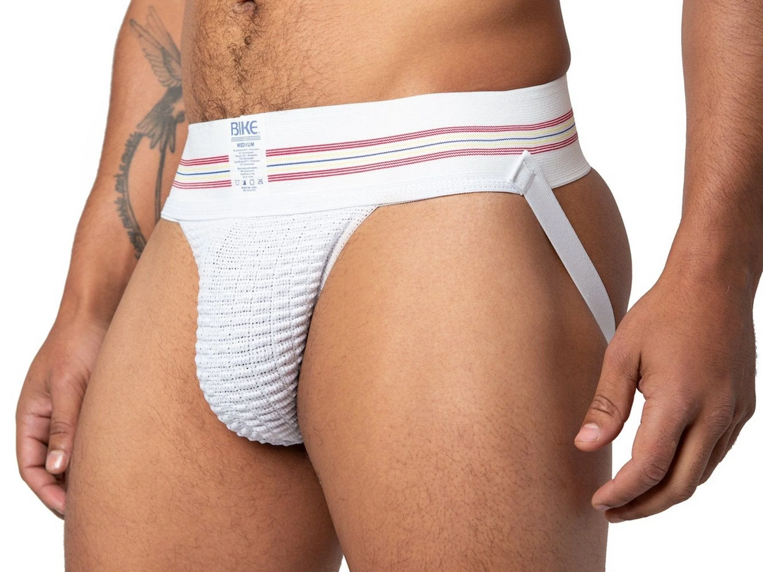 Original #10 Jockstrap White - Premium Jockstraps from Bike Athletic - Just $25.00! Shop now at Byron's Britches