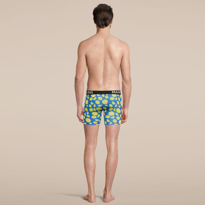 Manbuns Lemon Boxer Brief Underwear