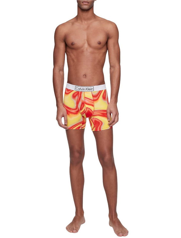 Calvin Klein Reimagined Heritage Pride Micro Boxer Brief Iridescent Pride/Tuscan Terra Cotta Small