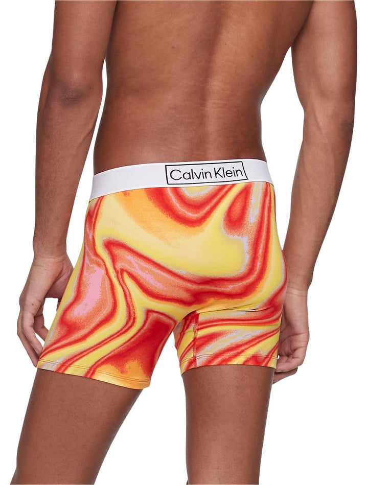Calvin Klein Reimagined Heritage Pride Micro Boxer Brief Iridescent Pride/Tuscan Terra Cotta Small