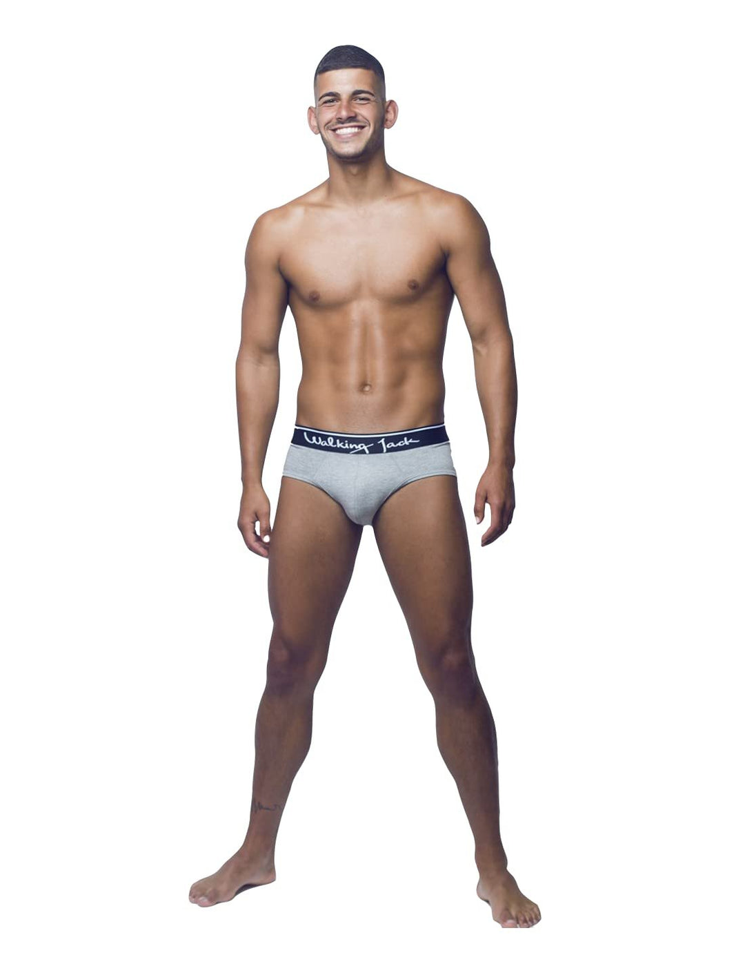 Walking Jack Solid Briefs Ash Medium