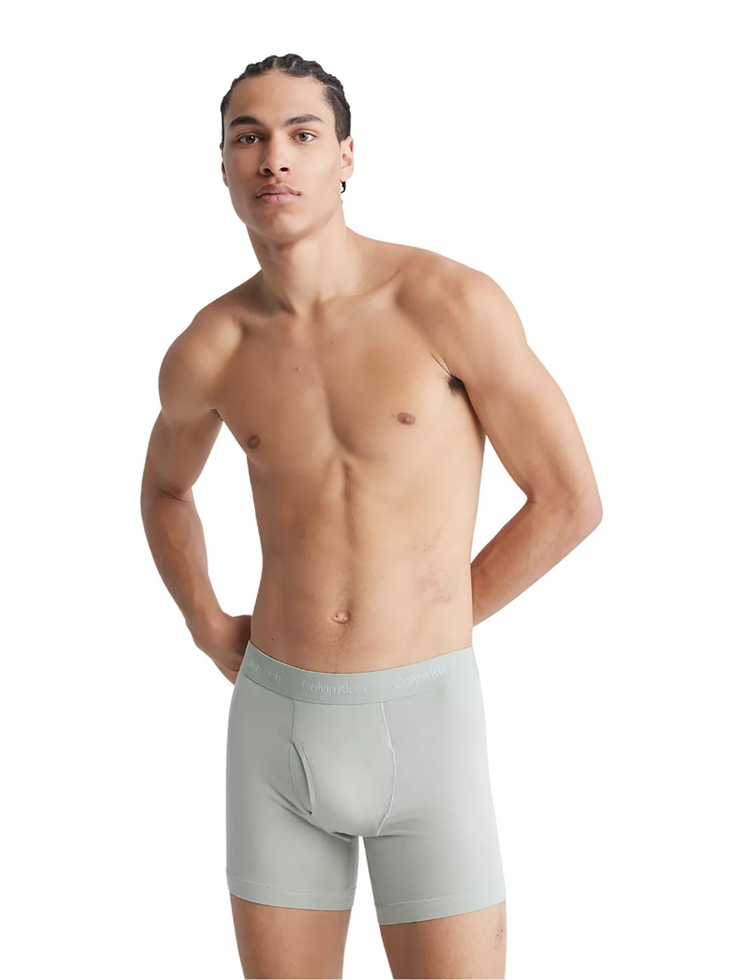 Calvin Klein Naturals Flex Fit Boxer Brief Frosted Fern