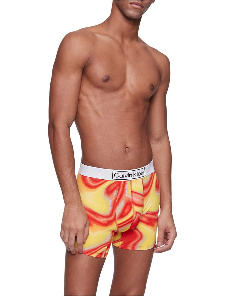Calvin Klein Reimagined Heritage Pride Micro Boxer Brief Iridescent Pride/Tuscan Terra Cotta Small