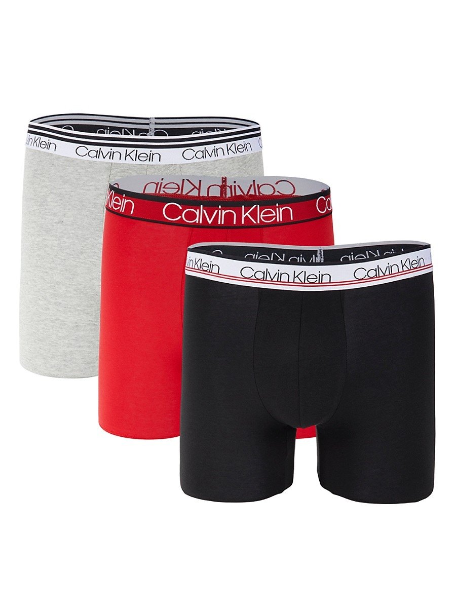 Calvin Klein Men's Cotton Stretch 3-Pack Boxer Brief