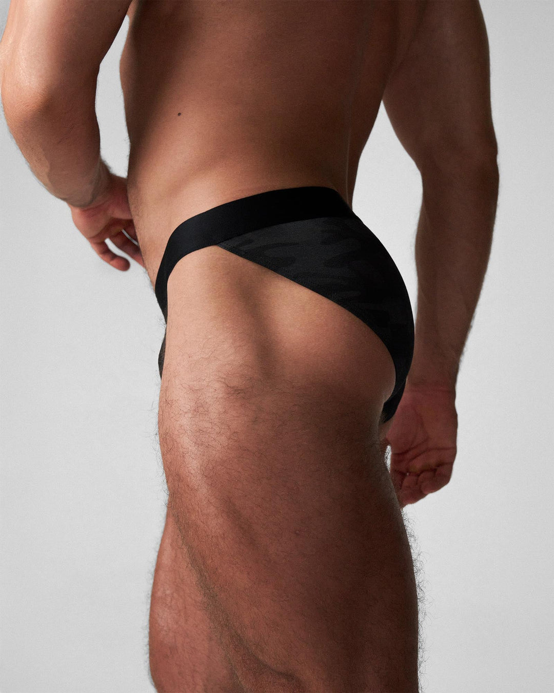TEAMM8 M8 Luxury Bamboo Men's Sports Brief - Charcoal