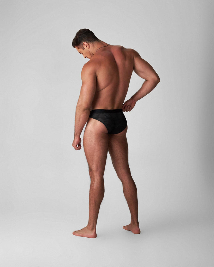 TEAMM8 M8 Luxury Bamboo Men's Brief - Charcoal
