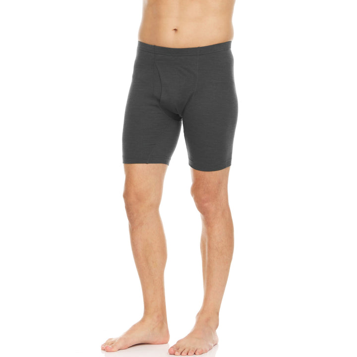 Minus33 Acadian Men’s Lightweight 100% Merino Wool Boxer Briefs - Anti-Odor Moisture-Wicking Performance Underwear