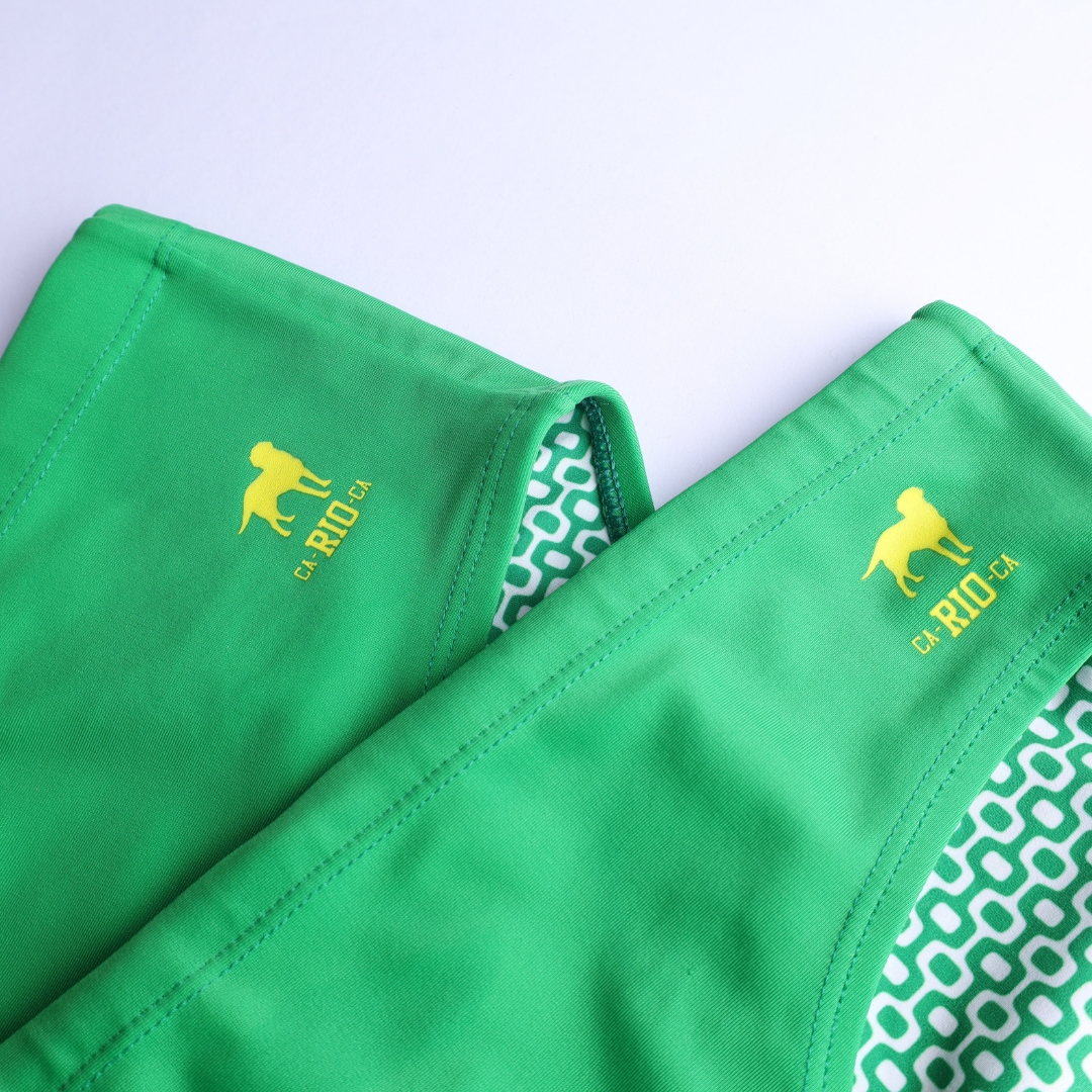 CA-RIO-CA Men's Hortelã Green solid Swimming Sunga Beachwear for Men Swimwear in 