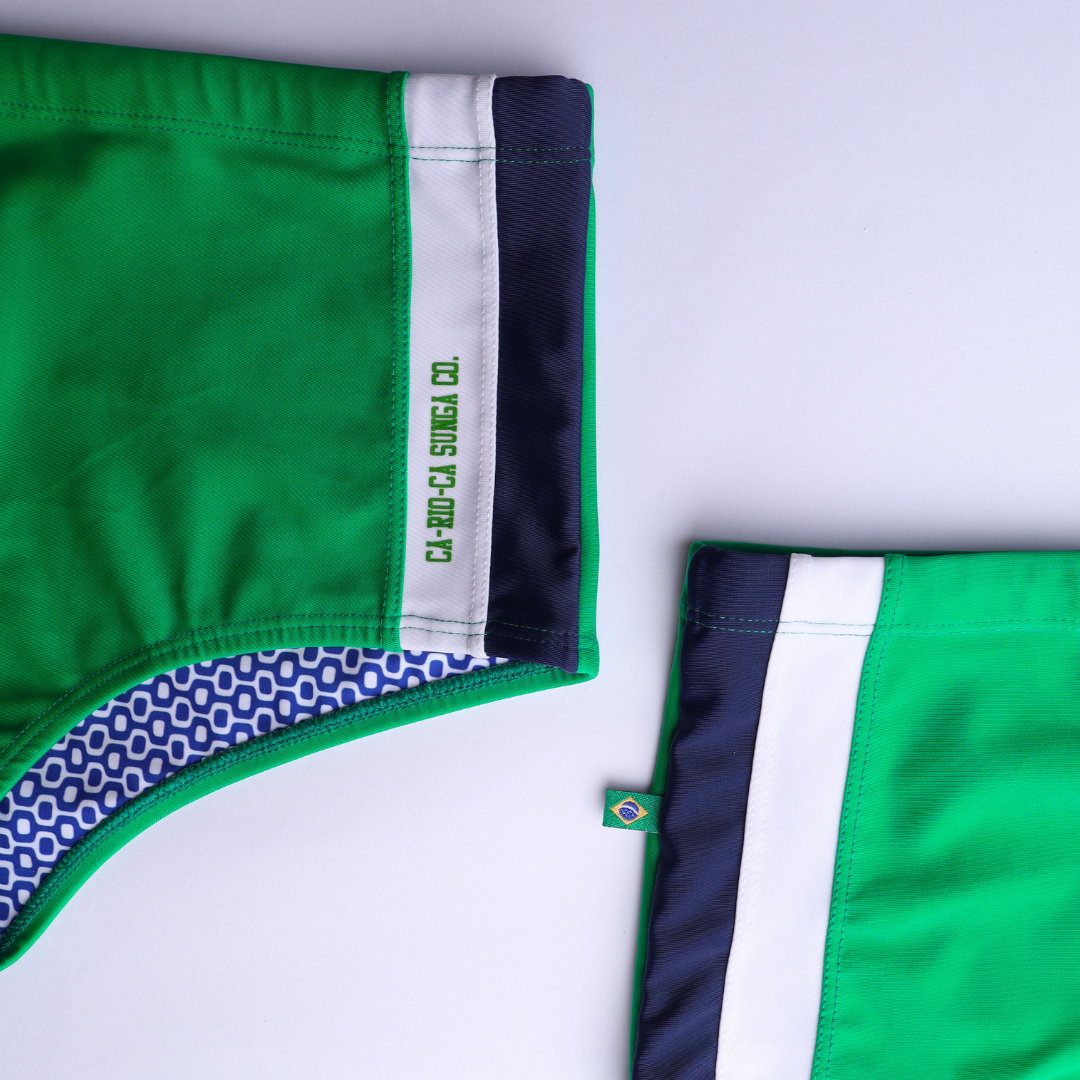 CA-RIO-CA Men's Paraná Trio Sunga in Traditional cut Designer Swim Shorts Swimwear in 