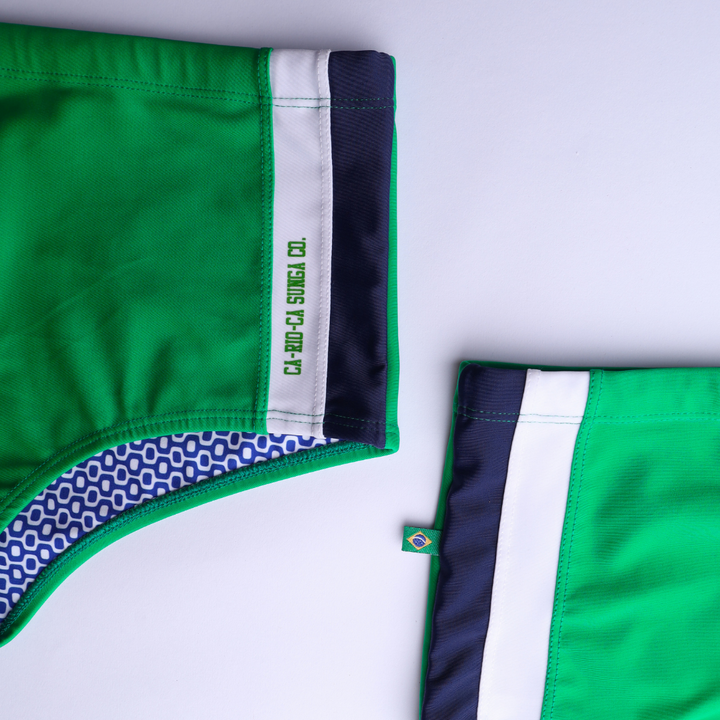 CA-RIO-CA Men's Paraná Trio Sunga in Traditional cut Designer Swim Shorts Swimwear in 