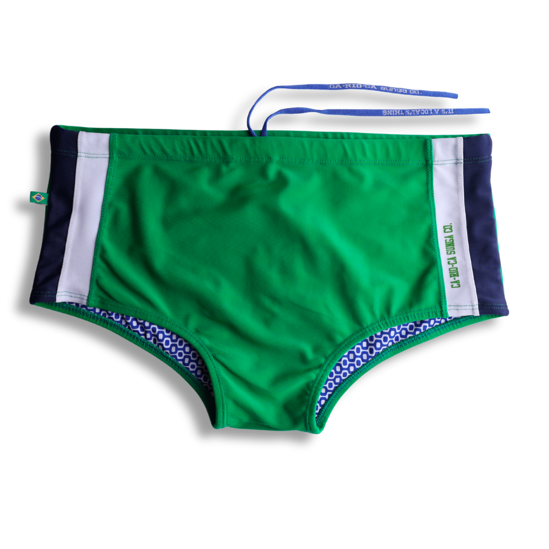 CA-RIO-CA Men's Paraná Trio Sunga in Traditional cut Designer Swim Shorts Swimwear in 