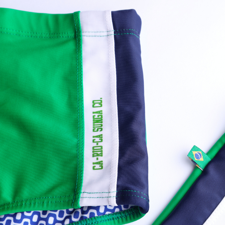 CA-RIO-CA Men's Paraná Trio Sunga in Traditional cut Designer Swim Shorts Swimwear in 