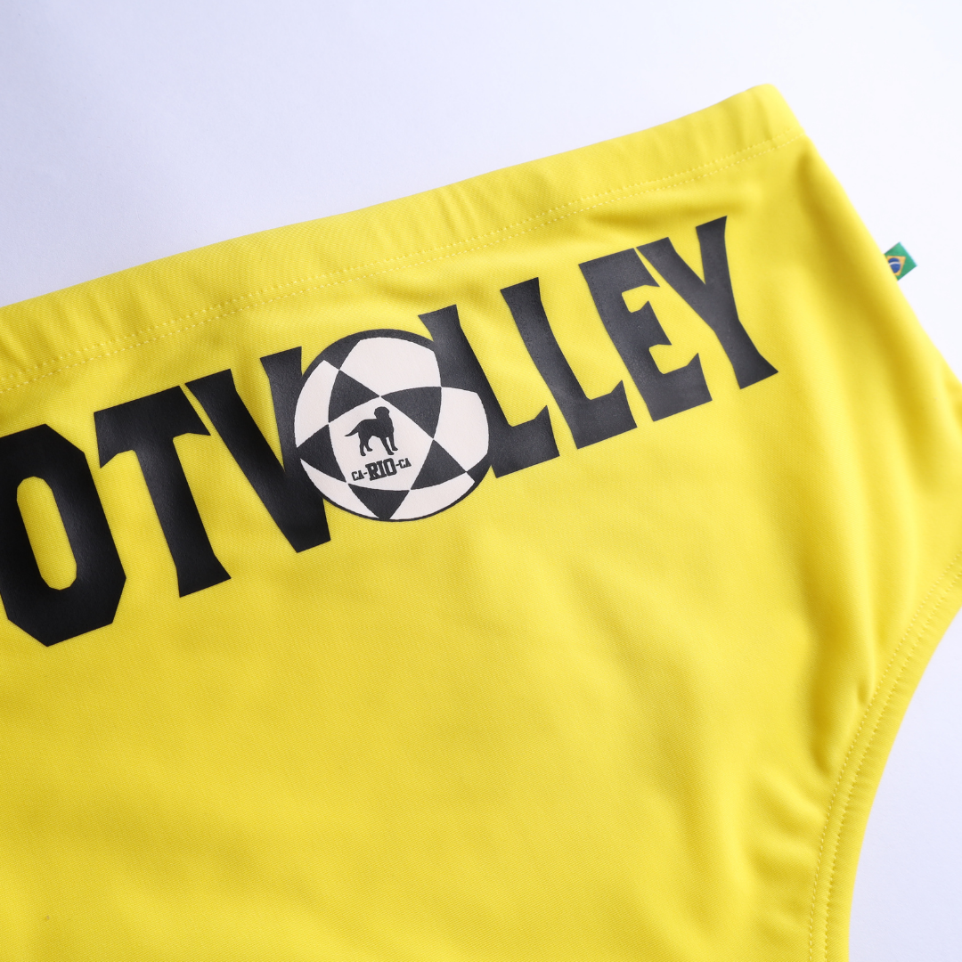 CA-RIO-CA Men's Footvolley Sunga Traditional cut Designer Swimwear in 