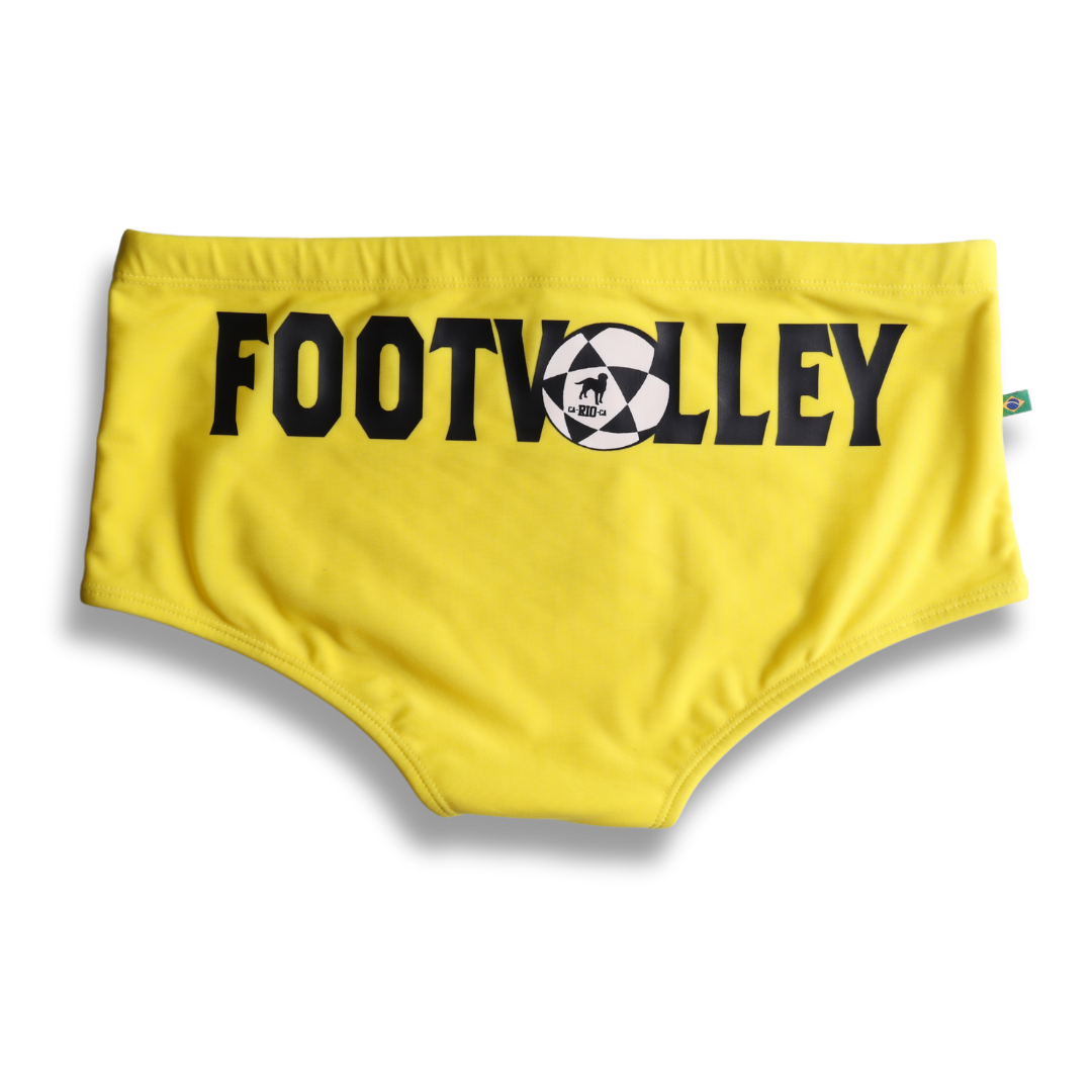 CA-RIO-CA Men's Footvolley Sunga Traditional cut Designer Swimwear in 