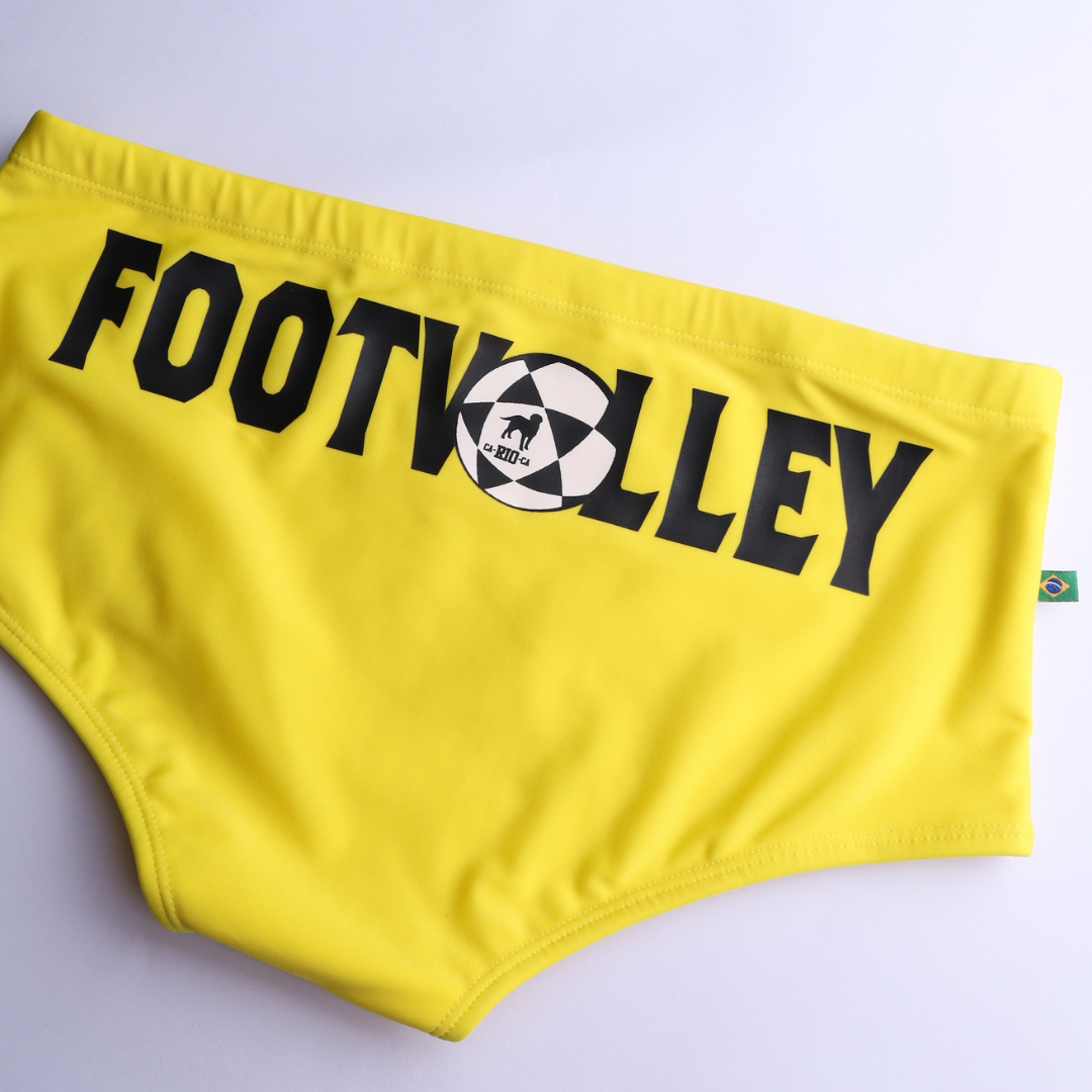 CA-RIO-CA Men's Footvolley Sunga Traditional cut Designer Swimwear in 