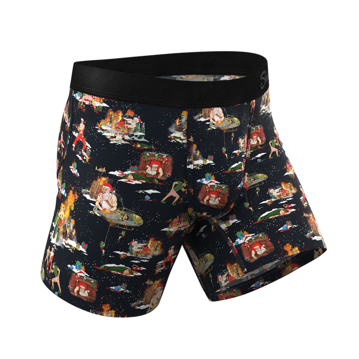 The 12 Slays of Christmas Underwear | Funny Holiday Ball Hammock® Pouch