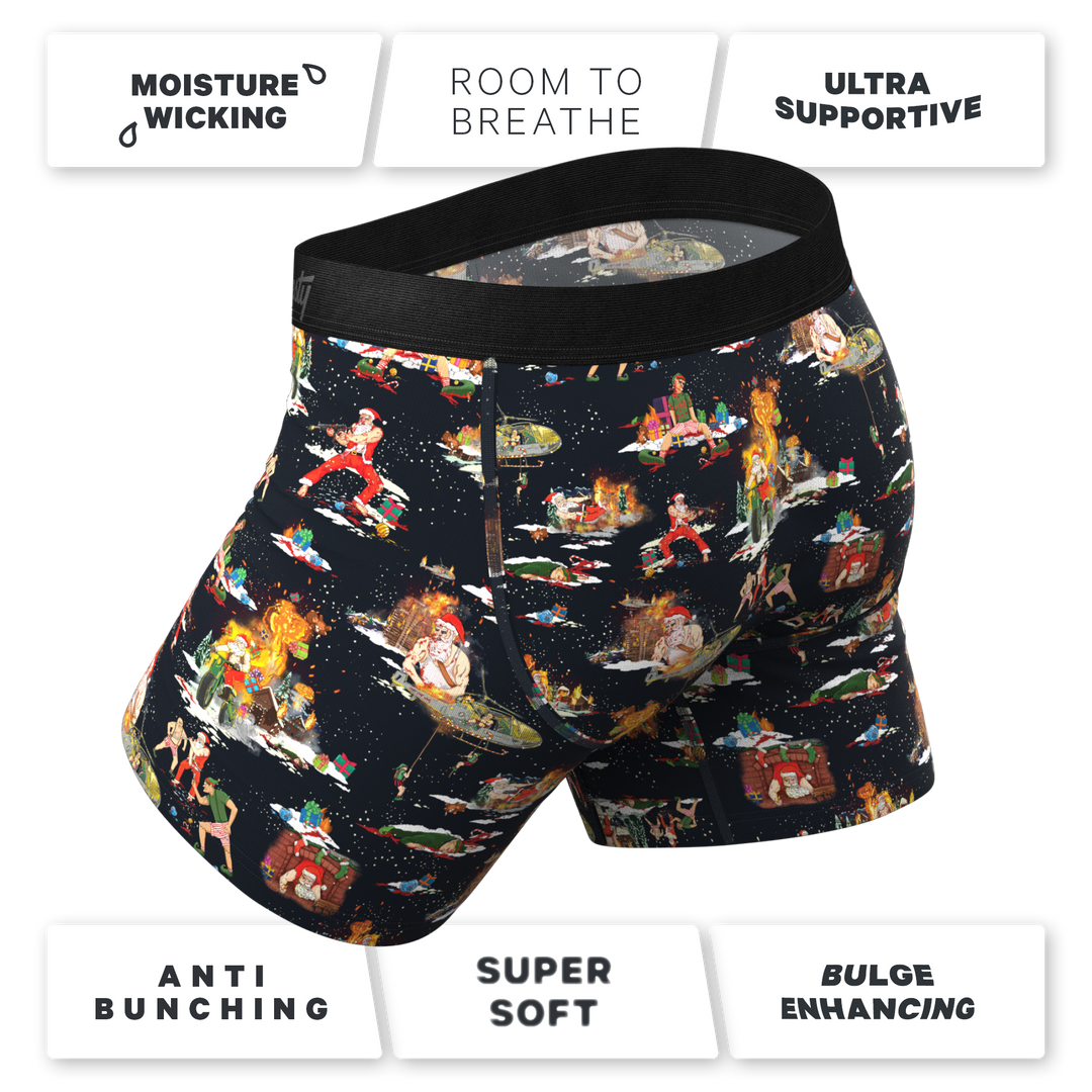 The 12 Slays of Christmas Underwear | Funny Holiday Ball Hammock® Pouch