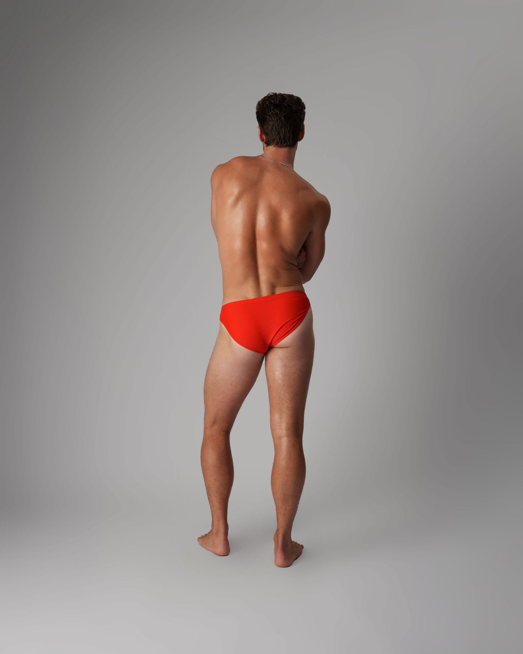 Teamm8 Eclipse Bikini Brief — Crimson | Textured Men's Bikini Brief Underwear
