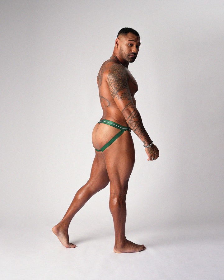 TEAMM8 Icon Jockstrap - Forest Green Men's Athletic Underwear