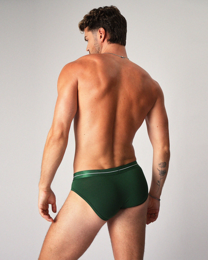 TEAMM8 Icon Brief - Optic White Men's Low-Rise Athletic Briefs