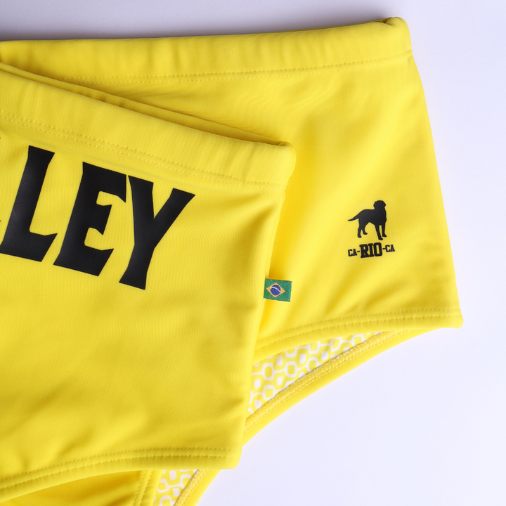 CA-RIO-CA Men's Footvolley Sunga Traditional cut Designer Swimwear in 