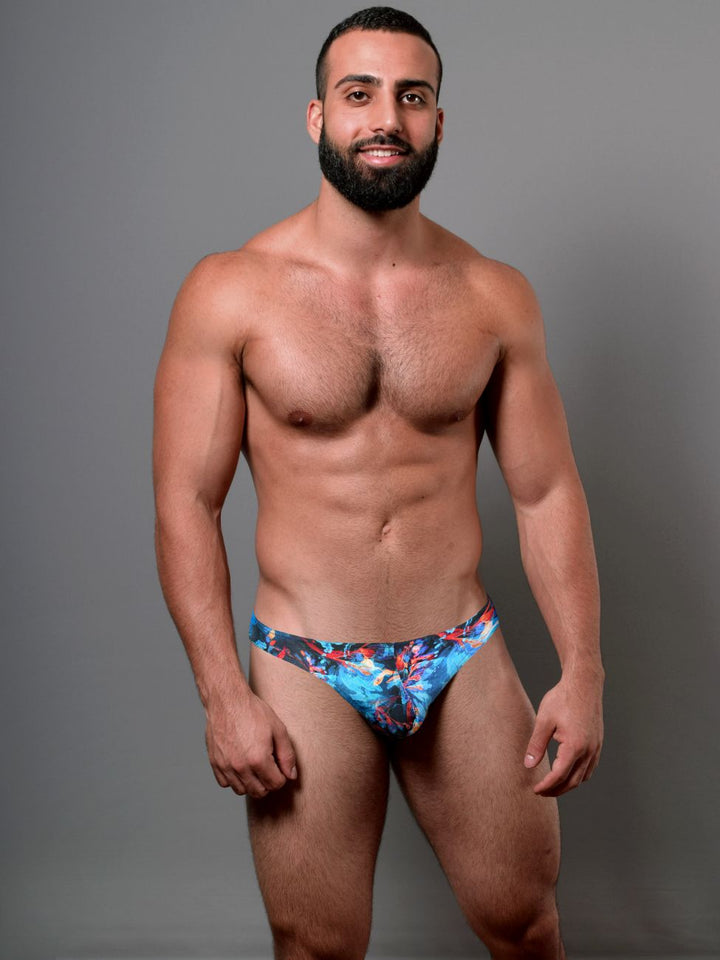 Doreanse Deep Sea Men's Thong in Printed – men's thongs