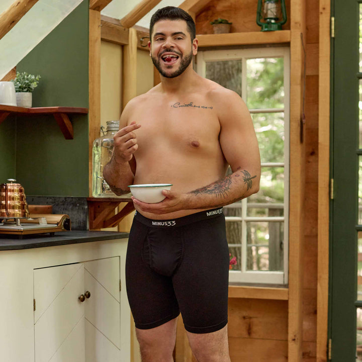 Minus33 Men's Woolverino Microweight Pouch Boxer Briefs - Anti-Chafe Merino Wool Underwear