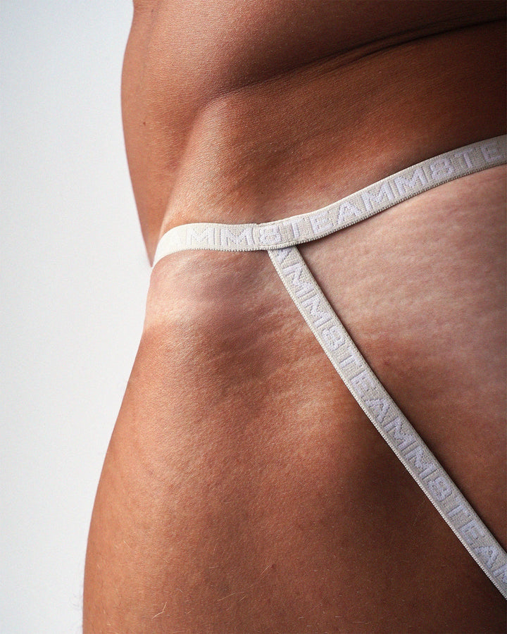 Product Title TEAMM8 Glide Micro Jockstrap - Flint Grey Recycled Men's Underwear
