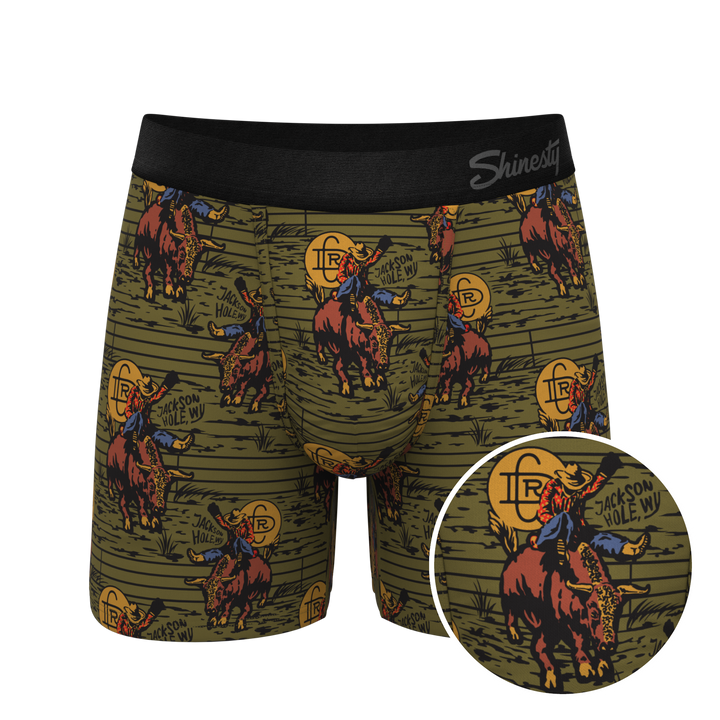 Shinesty "The 1912" Western x Diamond Cross Ranch Ball Hammock® Pouch Underwear