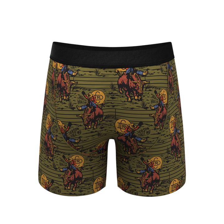 Shinesty "The 1912" Western x Diamond Cross Ranch Ball Hammock® Pouch Underwear