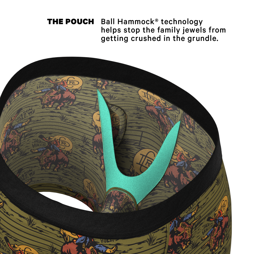 Shinesty "The 1912" Western Ball Hammock® Pouch Underwear w/ Fly