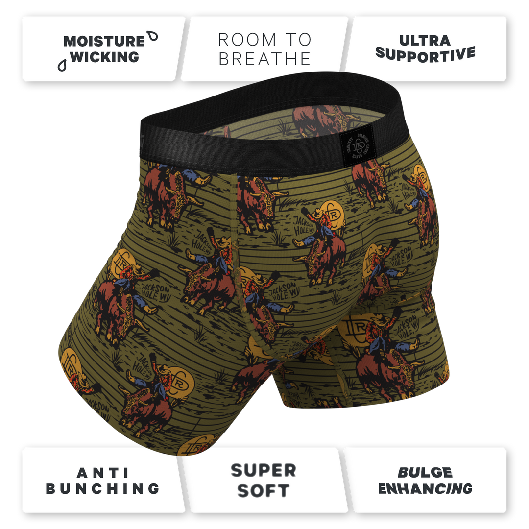 Shinesty "The 1912" Western Ball Hammock® Pouch Underwear w/ Fly