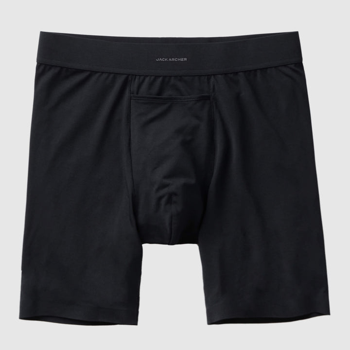 Jetsetter Boxer Brief 8" -- Space Black