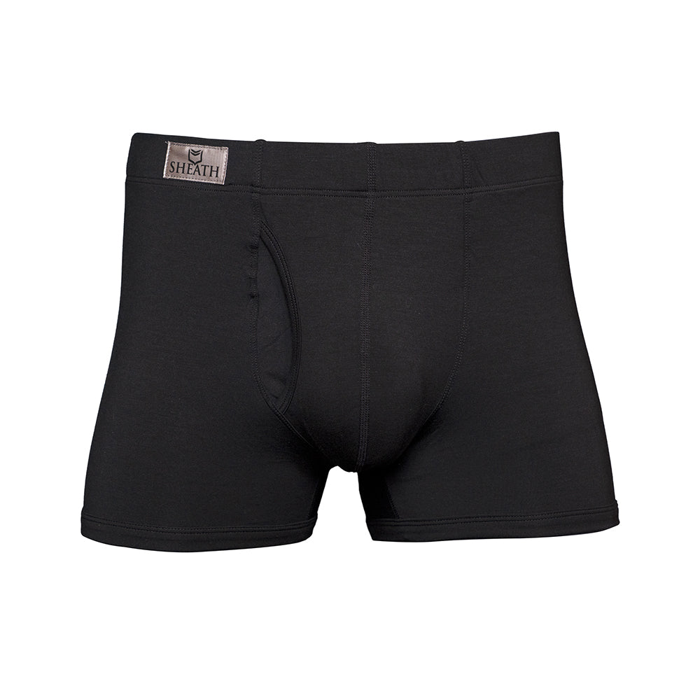SHEATH 2.1 Modal Dual Pouch Trunk 3 inch – men's modal short-leg dual pouch trunk