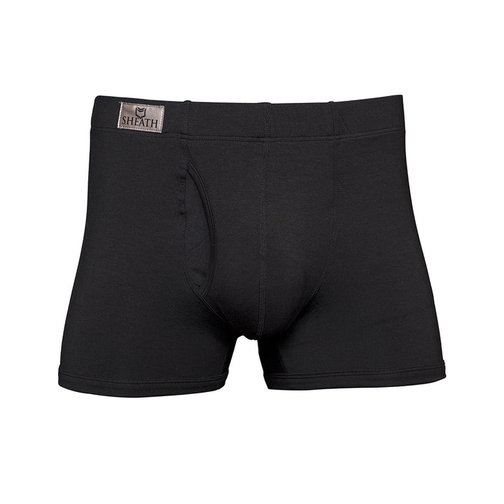 SHEATH 2.1 Modal Dual Pouch Trunk 3 inch – men's modal short-leg dual pouch trunk