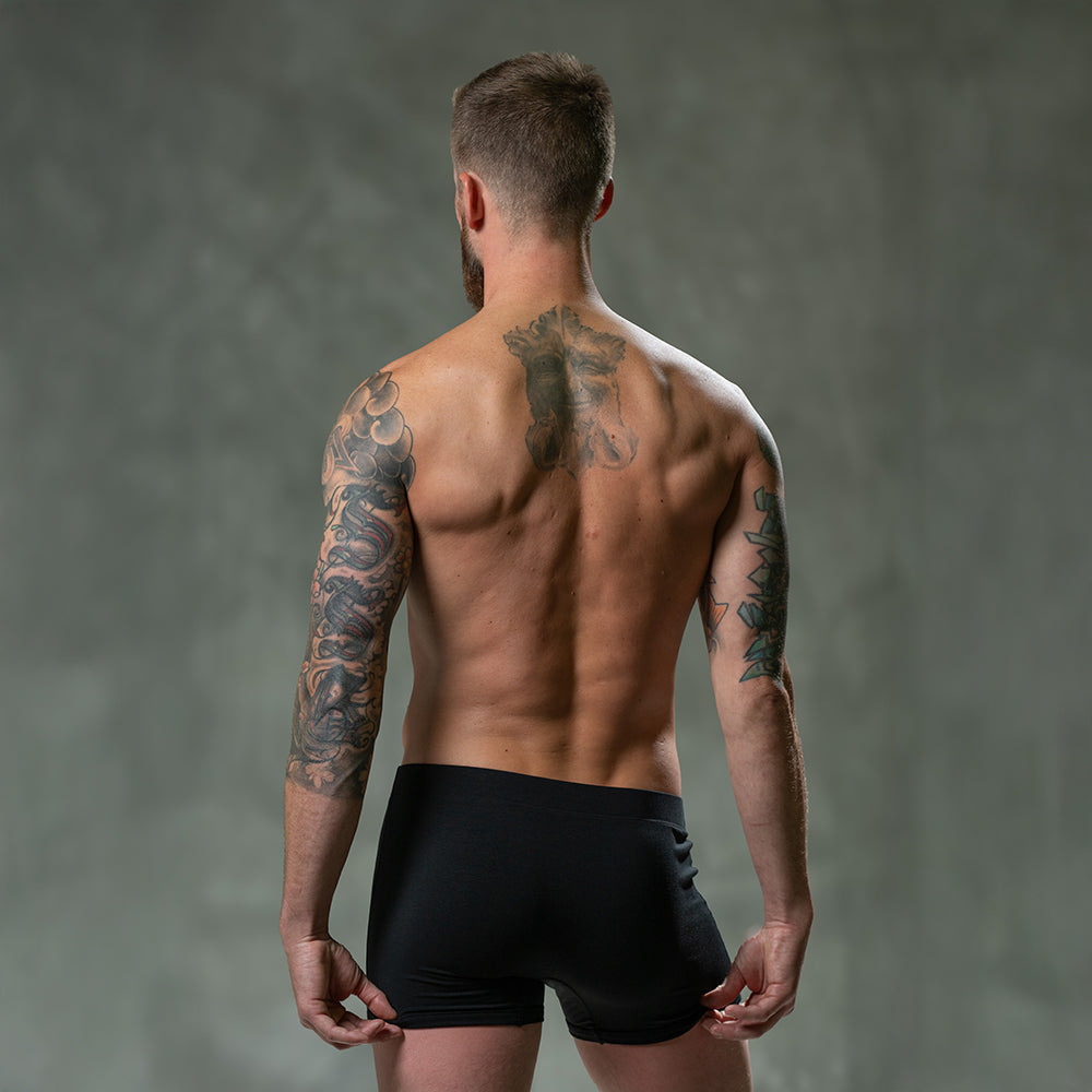 SHEATH 2.1 Modal Dual Pouch Trunk 3 inch – men's modal short-leg dual pouch trunk