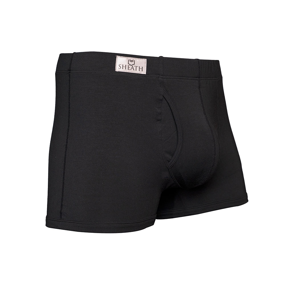 SHEATH 2.1 Modal Dual Pouch Trunk 3 inch – men's modal short-leg dual pouch trunk