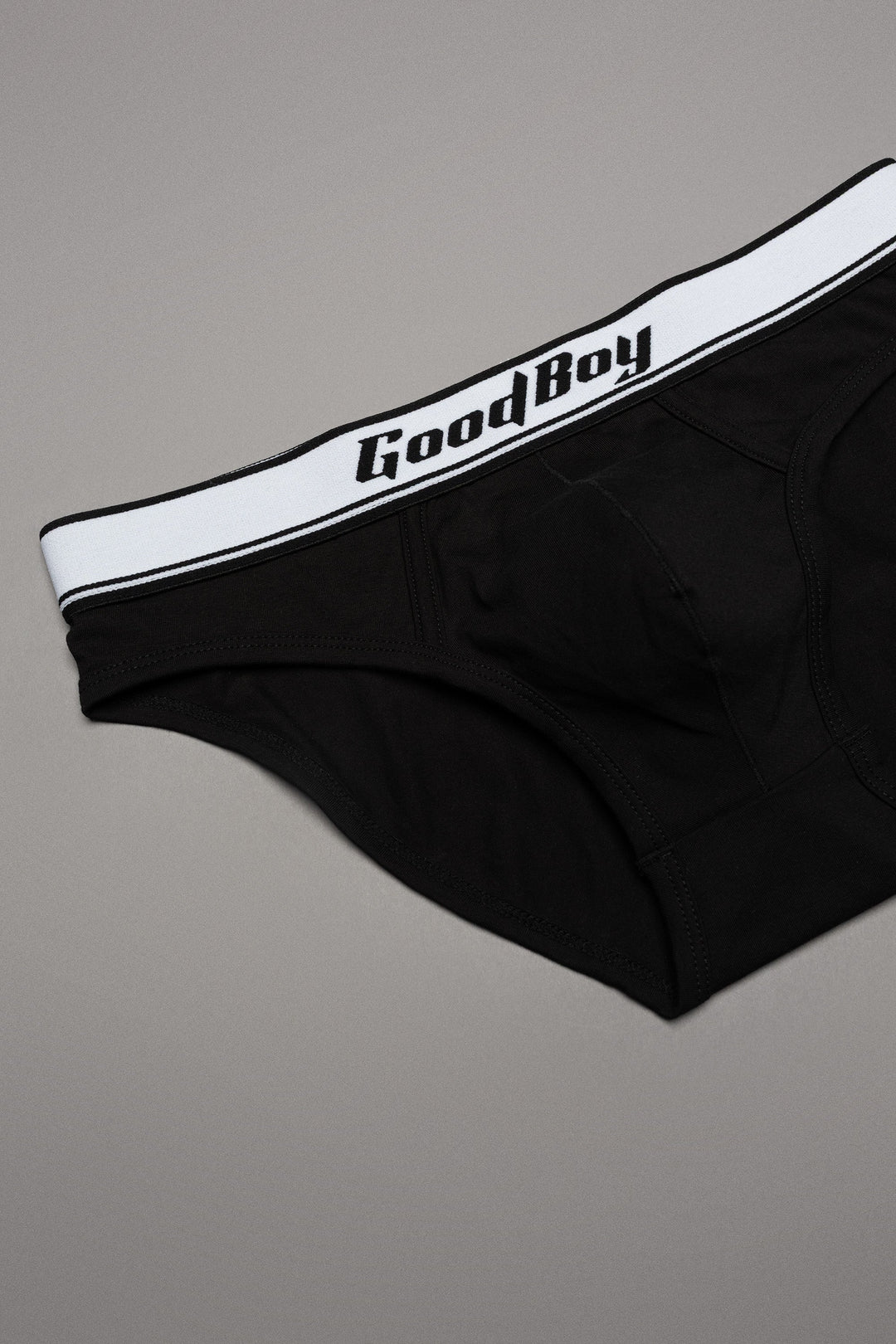 Good Boy Underwear Team Brief – men's bold accent brief with side-cheek cut