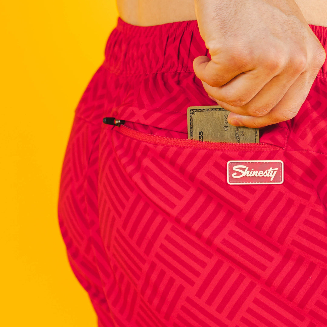 Shinesty The Hot Dogs Or Legs x Wienerschnitzel Ball Hammock 5 inch swim trunks – funny novelty