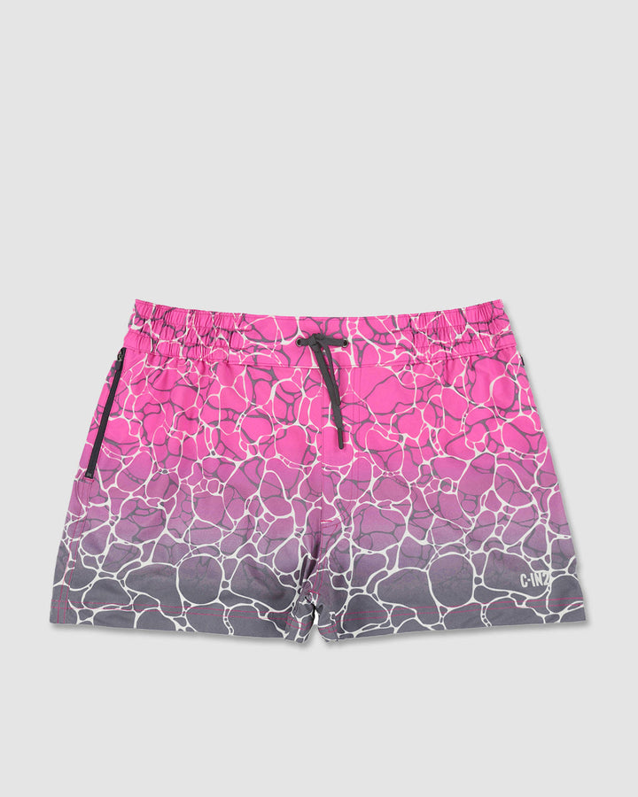C-IN2 Swim Shorts in acqua pink – men's 3 inch inseam mid-rise swim shorts quick dry