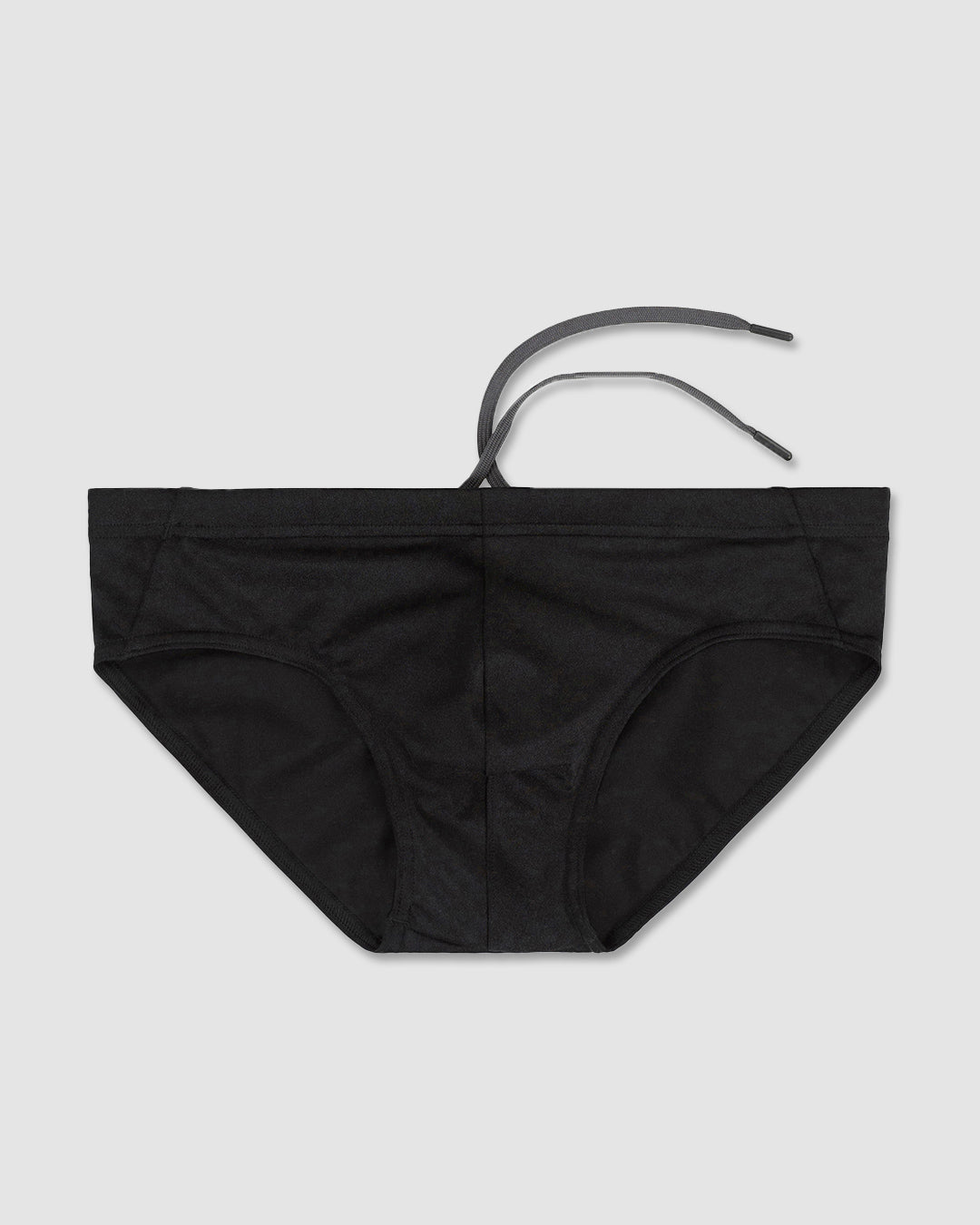 C-IN2 Swim Brief in solid black – men's low-rise lined swim brief quick dry
