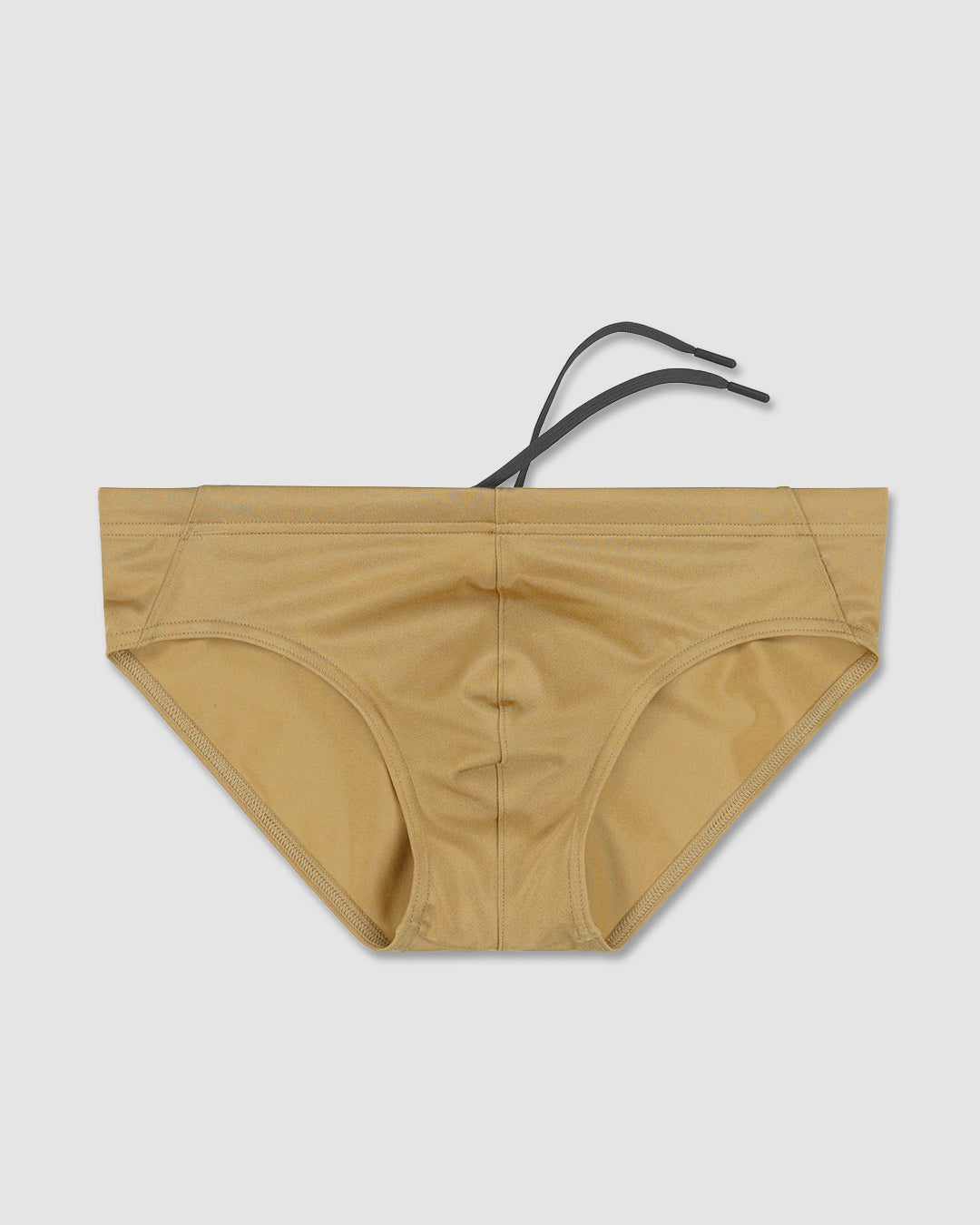 C-IN2 Swim Brief in solid champagne nude – men's low-rise lined swim brief quick dry