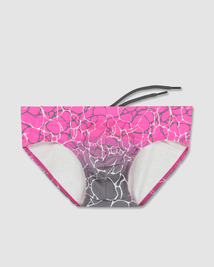 C-IN2 Swim Brief in acqua pink – men's low-rise lined swim brief quick dry