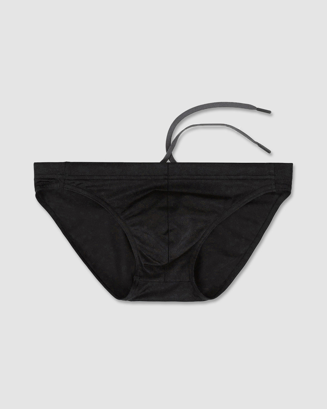 C-IN2 Swim Tanga in solid black – men's low-rise swim tanga between brief and thong