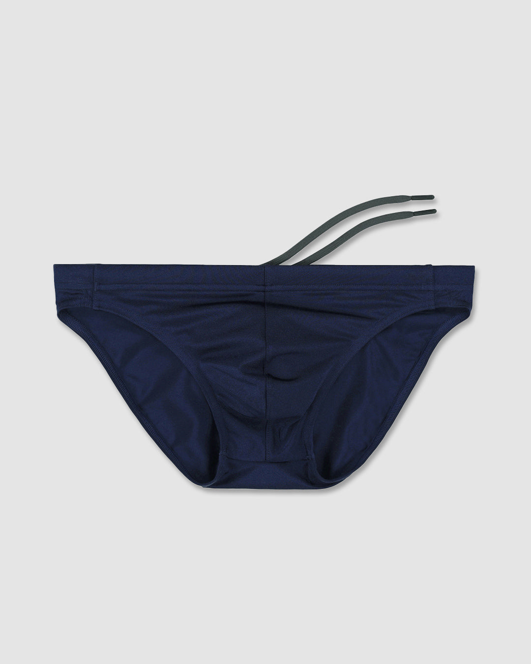 C-IN2 Swim Tanga in solid navy – men's low-rise swim tanga lined contour pouch